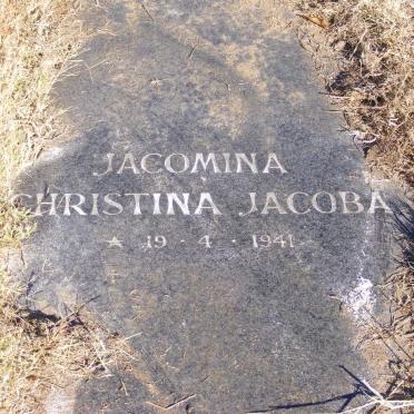JOUBERT Francois Jacobus 1940-1977 &amp; Jacomina Christina Jacoba 1941-