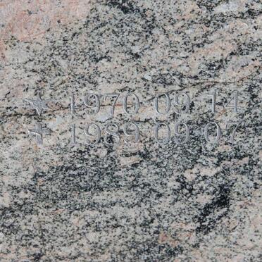 JOUBERT Riaan 1970-1989