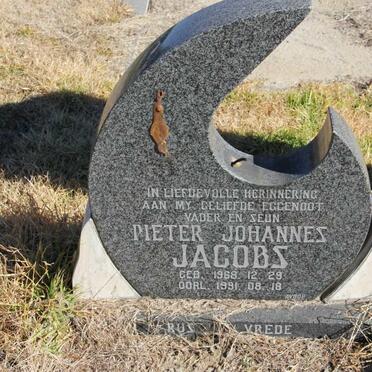 JACOBS Pieter Johannes 1968-1991