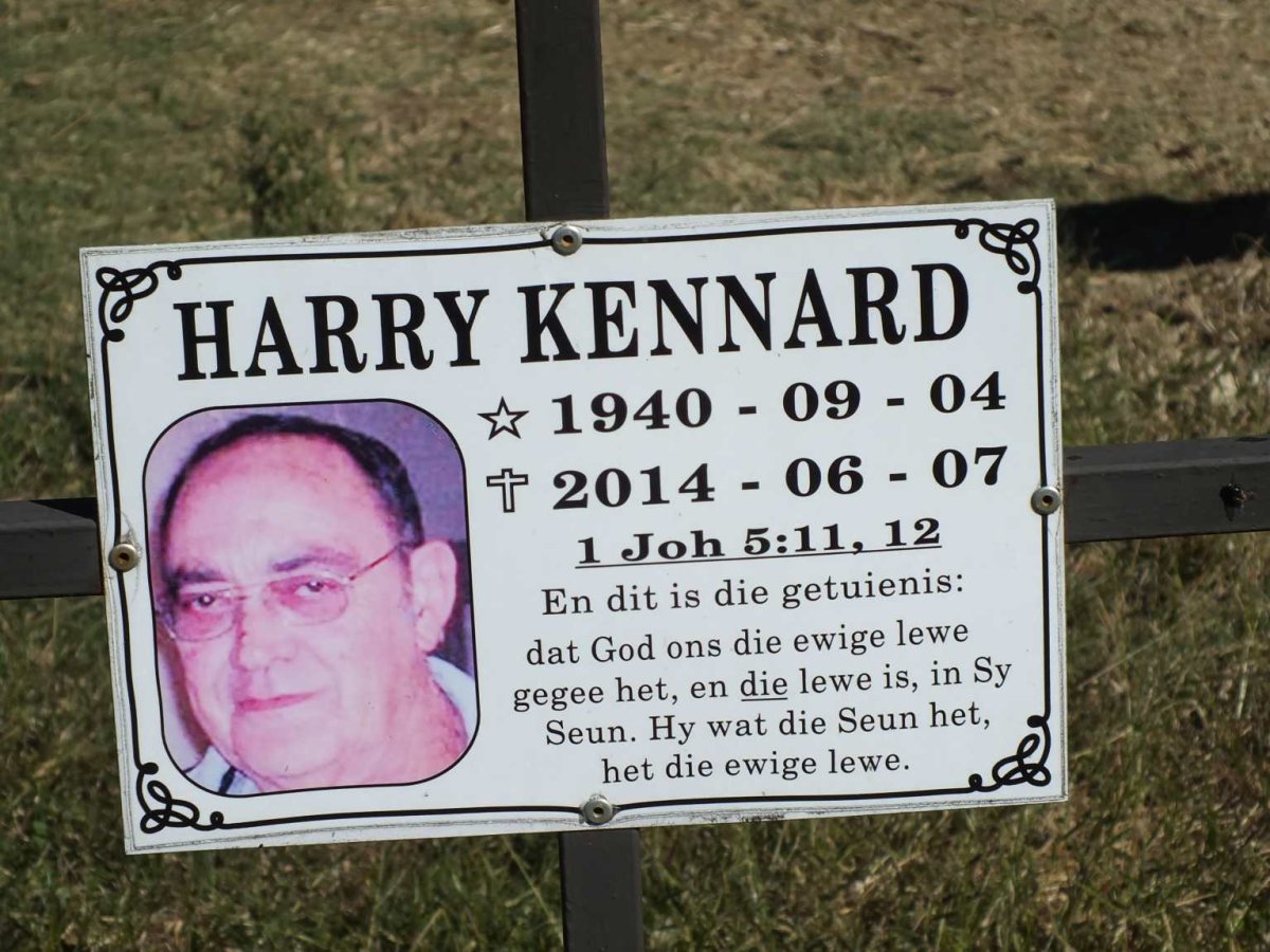 KENNARD Harry 1940-2014