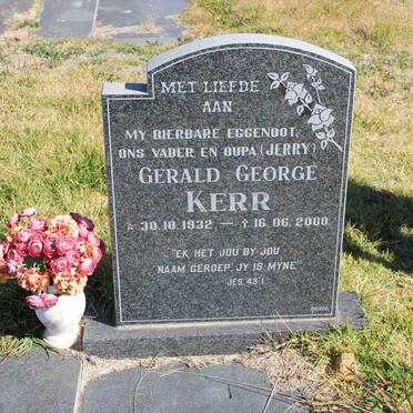 KERR Gerald George 1932-2000
