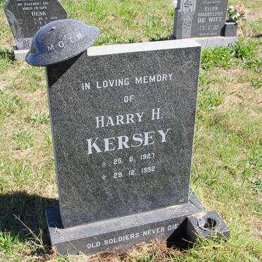 KERSEY Harry H. 1927-1992