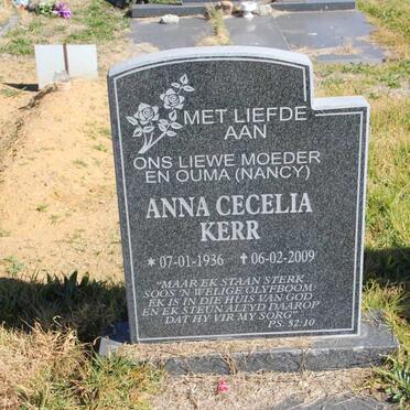 KERR Anna Cecelia 1936-2009