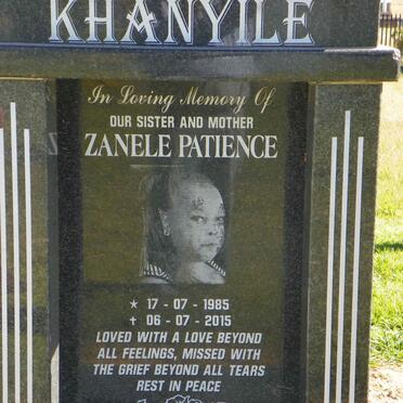 KHANYILE Zanele Patience 1985-2015