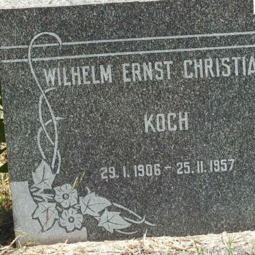 KOCH Wilhelm Ernst Christian 1906-1957