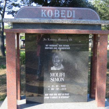 KOBEDI Molifi Simon 1953-2012