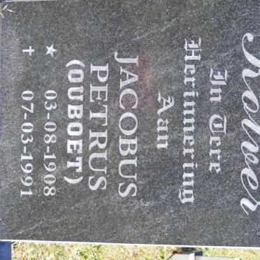 KOLVER Jacobus Petrus 1908-1991 &amp; Dorathea Wilhelmina 1921-1996