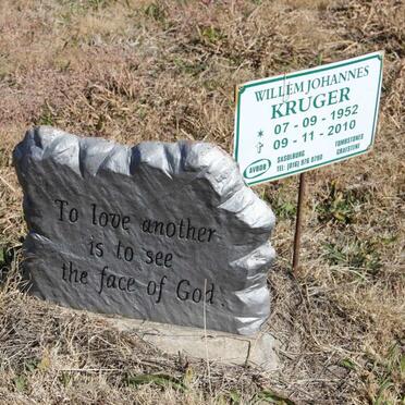 KRUGER Willem Johannes 1952-2010