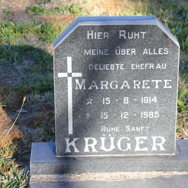 KRUGER Margarete 1914-1985