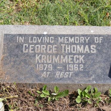 KRUMMECK George Thomas 1879-1962