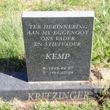 KRITZINGER Kemp 1949-1991