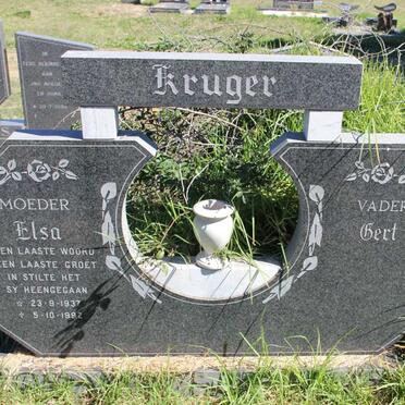 KRUGER Gert &amp; Elsa 1937-1992