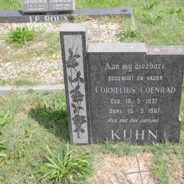 KUHN Cornelius Coenrad 1937-1967
