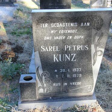 KUNZ Sarel Petrus 1937-1979