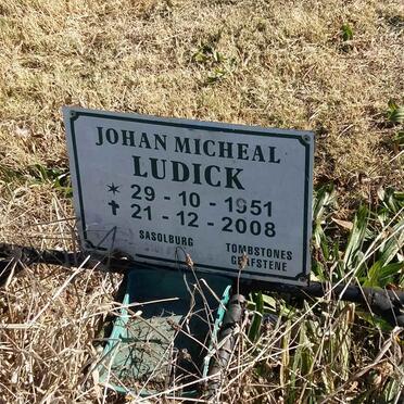 LUDICK Johan Michael 1951-2008