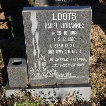 LOOTS Daniel Johannes 1909-1980