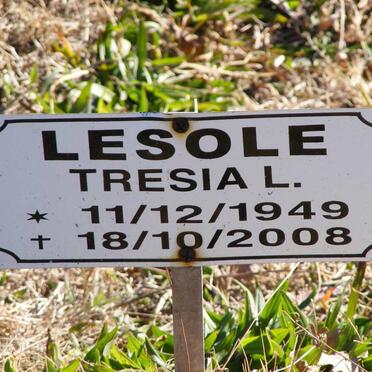 LESOLE Tresia L. 1949-2008