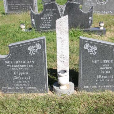 LABUSCHAGNE Andries 1936-2009 &amp; Regina 1942-