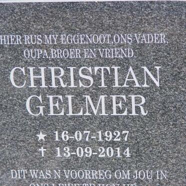 LEIBBRANDT Christian Gelmer 1927-2014 &amp; Johanna Franscina 1936-