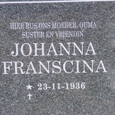 LEIBBRANDT Christian Gelmer 1927-2014 &amp; Johanna Franscina 1936-