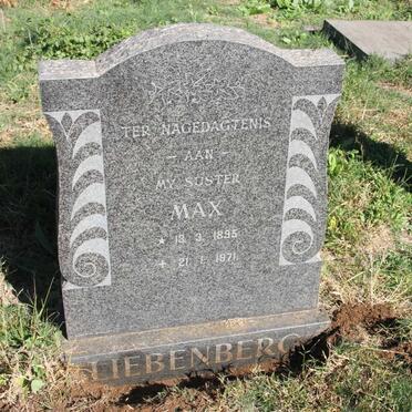 LIEBENBERG Max 1895-1971