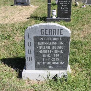 LOUW Gerrie 1929-2015
