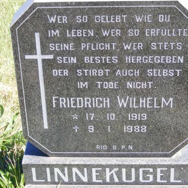 LINNEKUGEL Friedrich Wilhelm 1919-1988