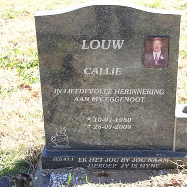 LOUW Callie 1950-2009