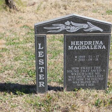 LESTER Hendrina Magdalena 1969-2010