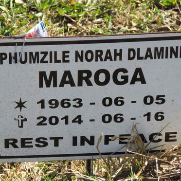 MAROGA Phumzile Norah Dlamini 1963-2014