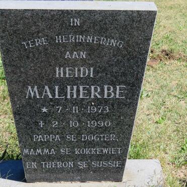 MALHERBE Heidi 1973-1990