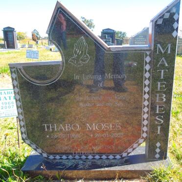 MATEBESI Thabo Moses 1966-2007
