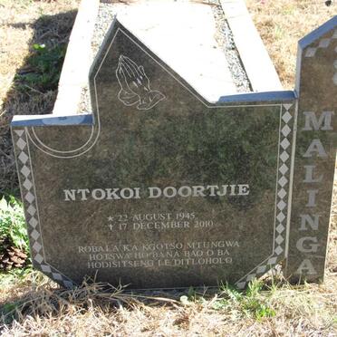 MALINGA Ntokoi Doortjie 1945-2010