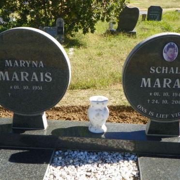MARAIS Schalk 1949-2005 &amp; Maryna 1951-