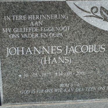 MATTHEE Johannes Jacobus 1927-2001 &amp; Dorothea Maria Jacoba 1935-2013