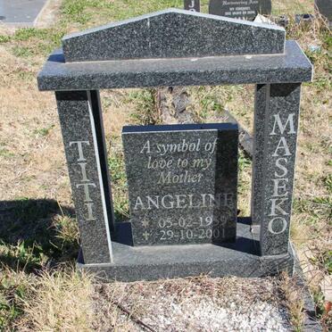 MASEKO Titi Angeline 1959-2001