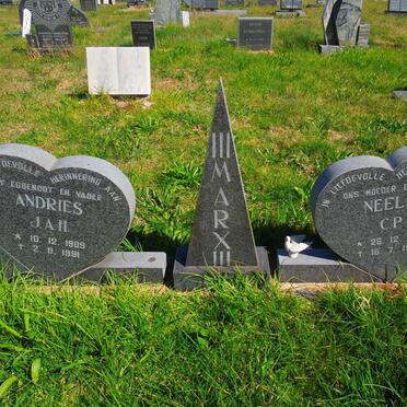 MARX J.A.H. 1909-1991 &amp; C.P. 1916-1993