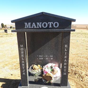 MANOTO Moselantja Elizabeth 1957-2018