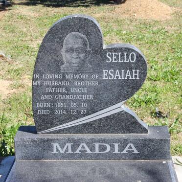 MADIA Sello Esaiah 1951-2014