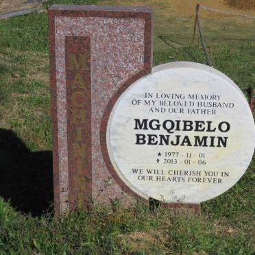 MACHININI Mgqibelo Benjamin 1977-2013