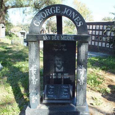 MERWE George Jones, van der 1957-2014