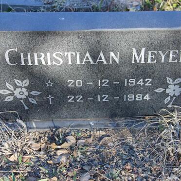 MEYER Christiaan 1942-1984