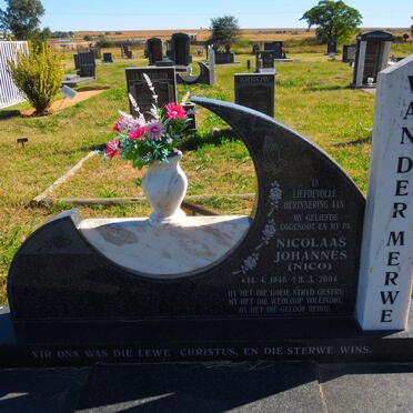 MERWE Nicolaas Johannes, van der 1946-2004