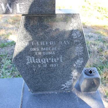 MERWE Jan, van der 1931-1997 &amp; Magriet 1937-