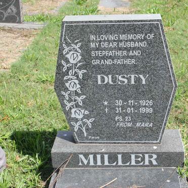 MILLER Dusty 1926-1999