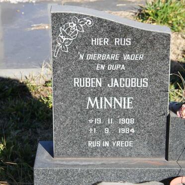 MINNIE Ruben Jacobus 1908-1984