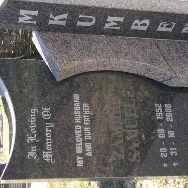 MKUMBENI Zamile Samuel 1952-2008