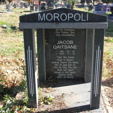 MOROPOLI Jacob Qaitsane 1961-2015
