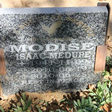 MODISE Isaac Medupe 1941-2010
