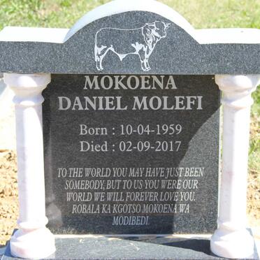 MOKOENA Daniel Molefi 1959-2017